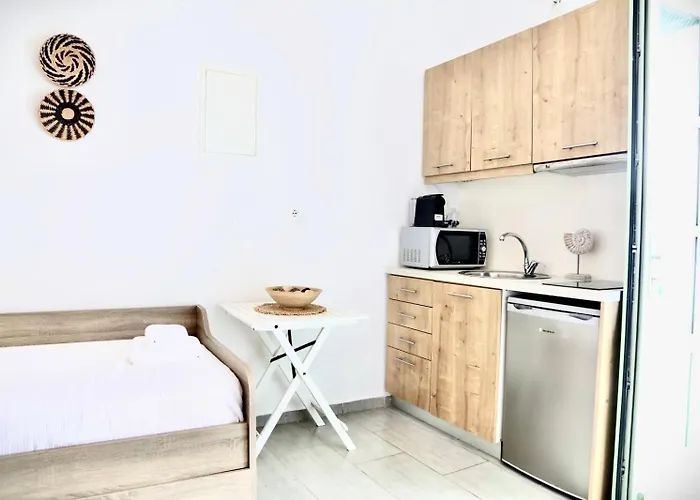 Daire Cozy In The Heart Of Ornos (Mykonos)